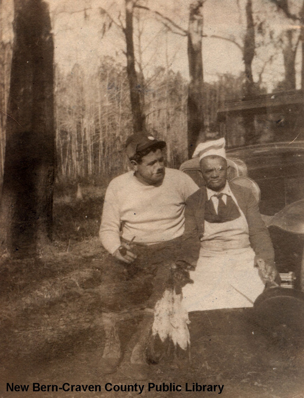 Dave Sampson and Babe Ruth at Camp Bryan