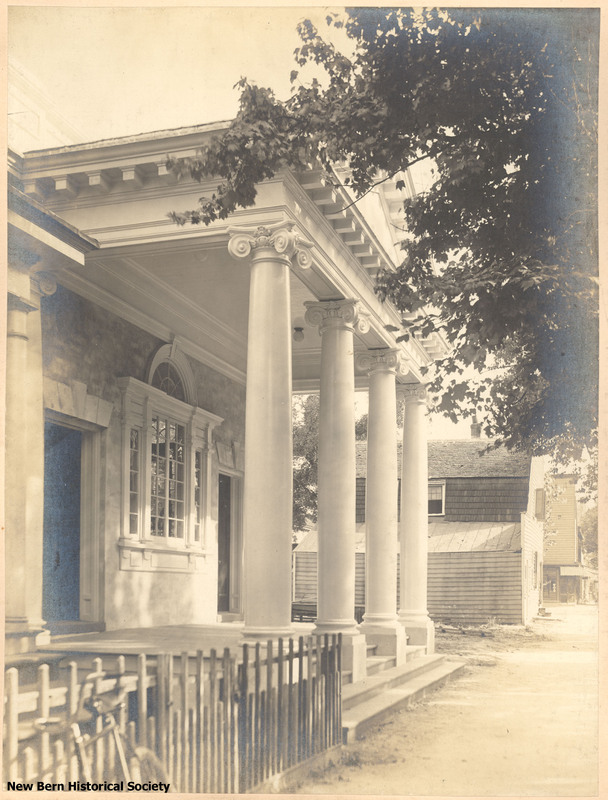 Photograph, Portico, First Church Christ Scientist, New Bern, N.C.