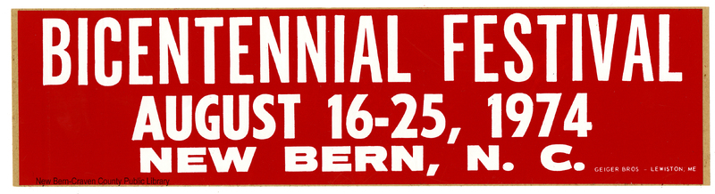 First Provincial Congress Bicentennial Bumper Sticker First Provincial Congress Bicentennial Bumper Sticker