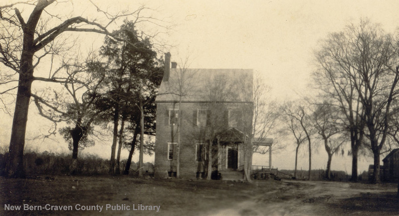 Front of Foscue House, near Pollocksville, N.C.