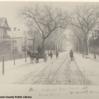 Pollock Street Snow Scene