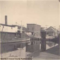 Boat slip at foot of Craven Street