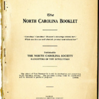 The North Carolina Booklet: Isaac Shelby Revolutionary Patriot and Border Hero