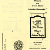 Welcome to the Craven County Extension Homemakers' Tea-Tasting Shoppe &amp; Colonial Crafts