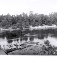White Hall, where the Confederate Gunboat Lay