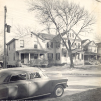 George Street, 200 block, east side, with automobile