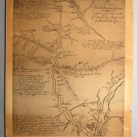 Plan der Schwytzerischen Coloney in Carolina, angefangen im October 1710  [Plan of the Swiss Colony in Carolina]