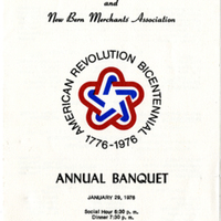New Bern-Craven County Chamber of Commerce, Inc. and New Bern Merchants Association Annual Banquet for the Bicentennial of the American Revolution
