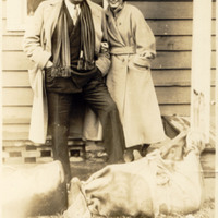 Mr. and Mrs. George Herman Ruth at New Bern