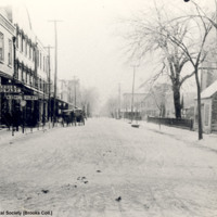 300 block of Pollock Street, looking West, 1890s.